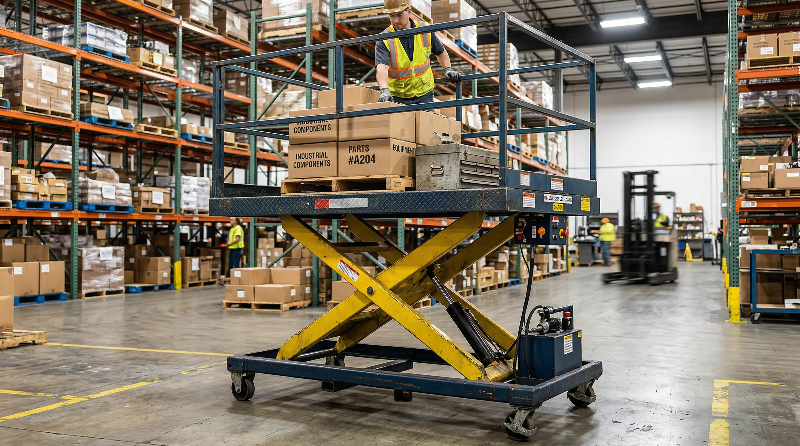 Lift Tables available from RVA Racking in Richmond VA